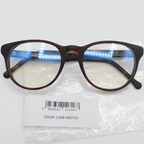 NEW CUTLER AND GROSS OF LONDON CGOP-1208-MDT01 MATTE DARK TORTOISE EYEGL… - Picture 10 of 10